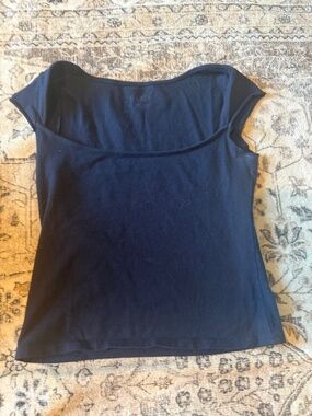 PACSUN baby cap sleeve tee in one size navy blue